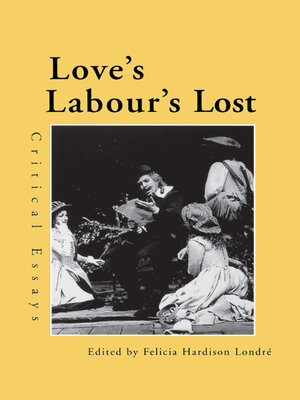 cover image of Love's Labour's Lost